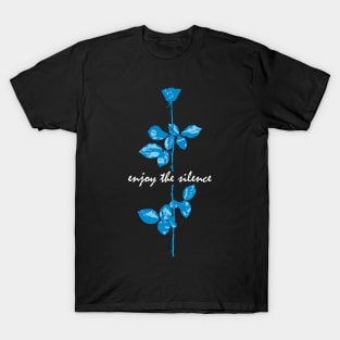 Enjoy The Silence - Blue T-Shirt